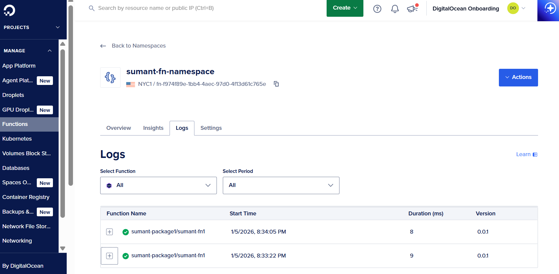 DO Functions monitoring image